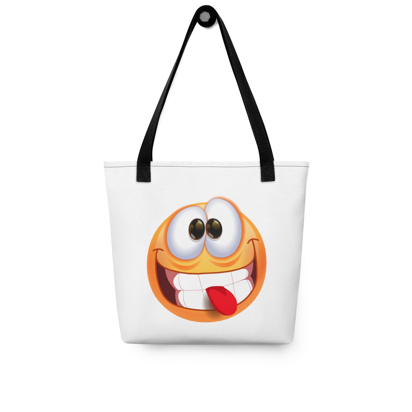 Stupid Face Emoji Tote bag