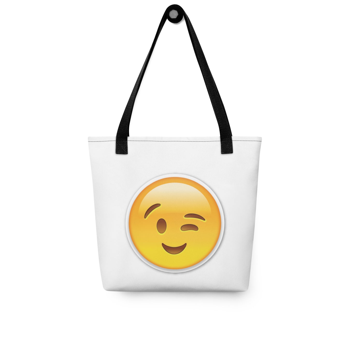 Wink Emoji Tote bag