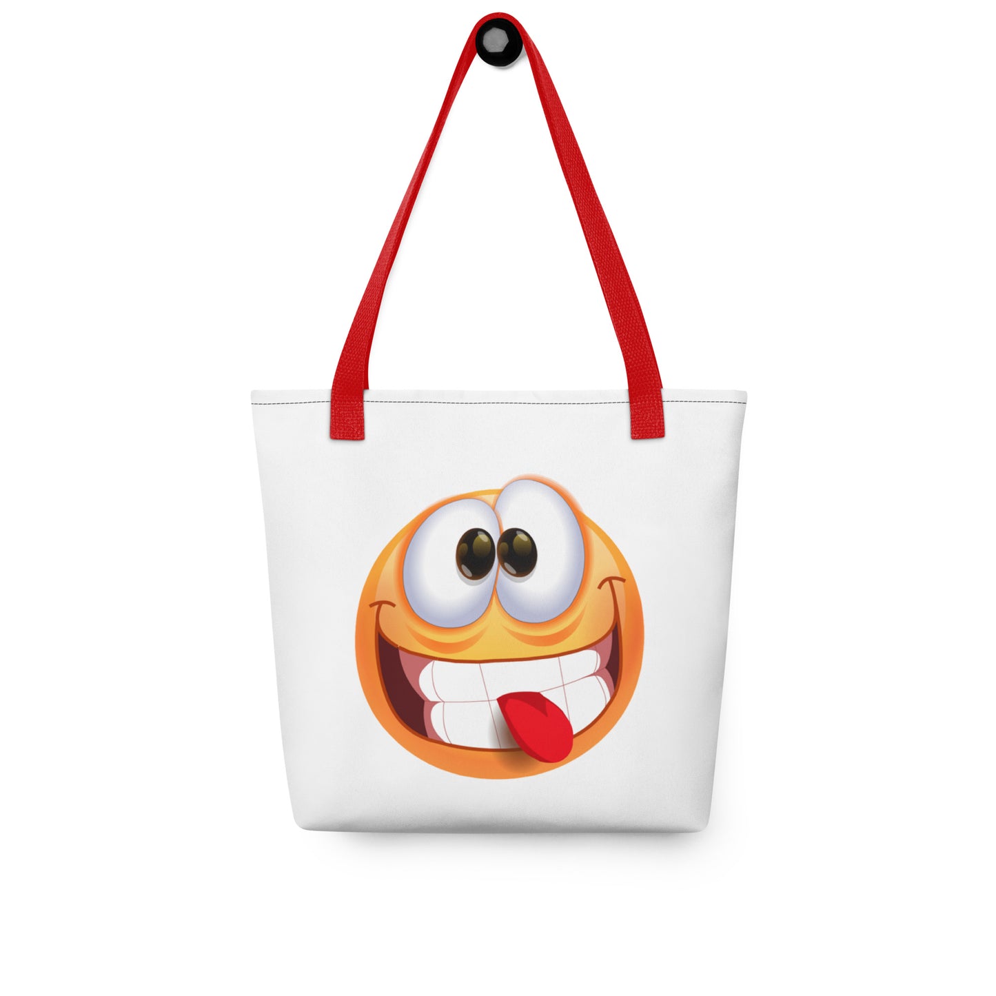 Stupid Face Emoji Tote bag