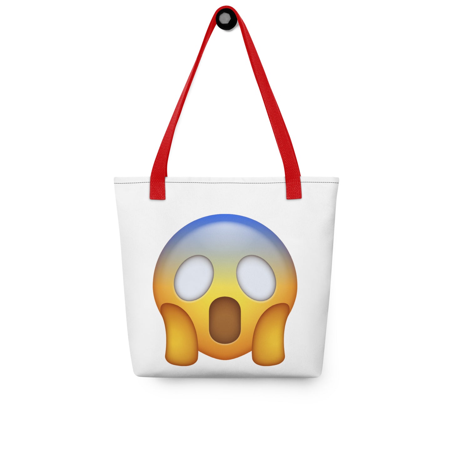 Shocking Face Emoji Tote bag