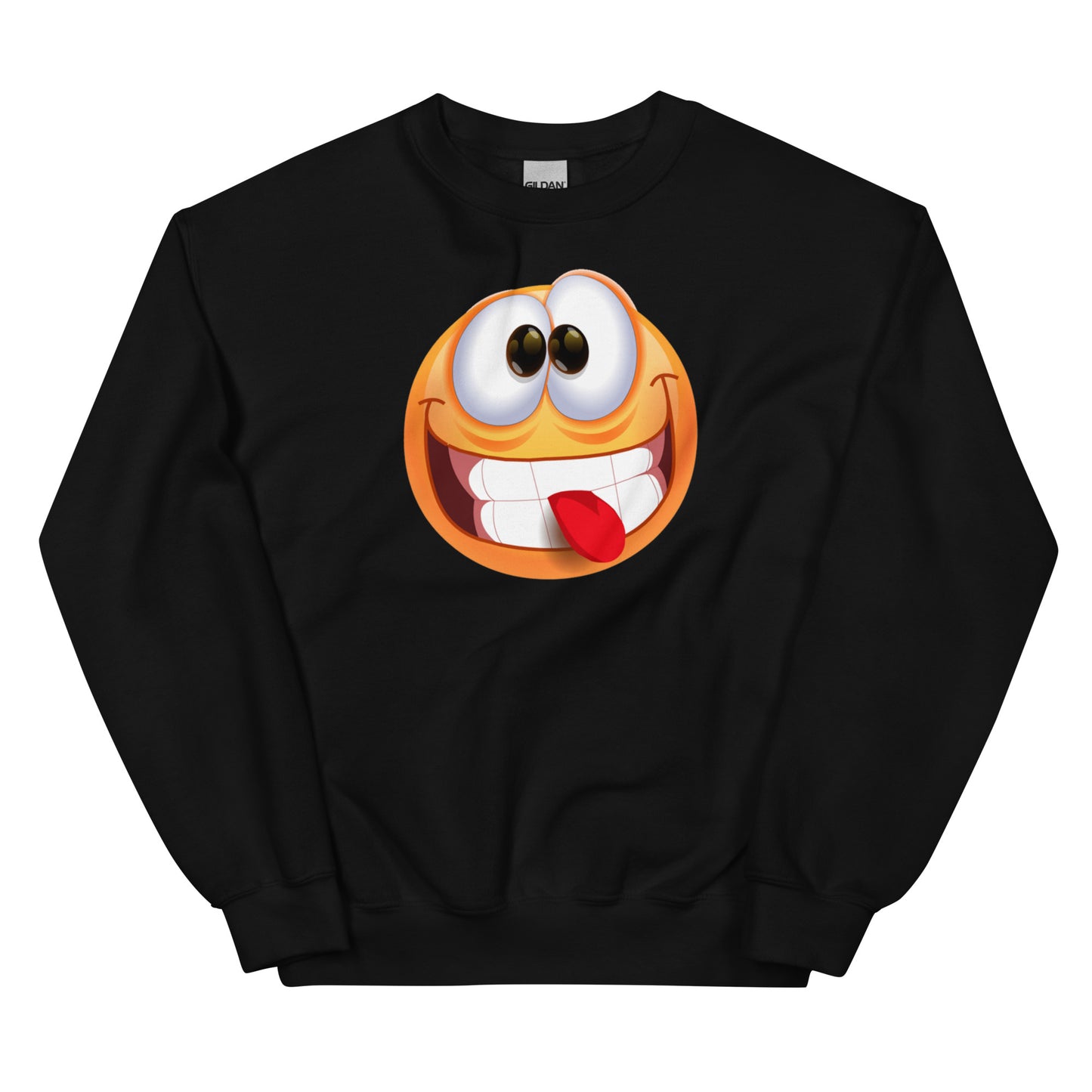 Stupid Face Emoji Unisex Sweatshirt