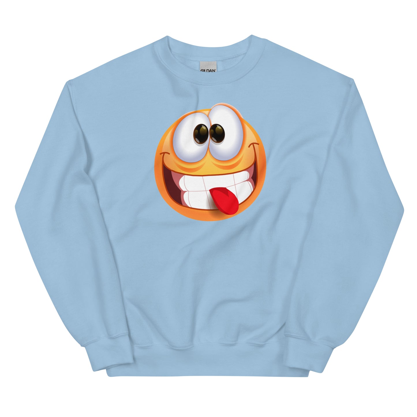 Stupid Face Emoji Unisex Sweatshirt