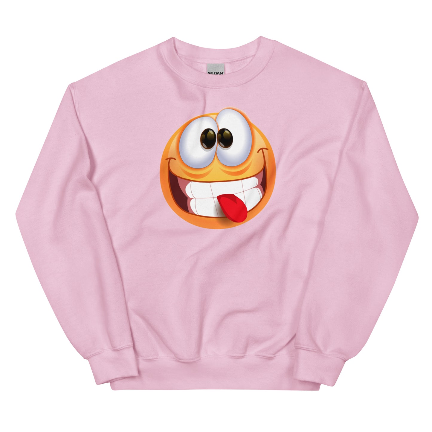 Stupid Face Emoji Unisex Sweatshirt