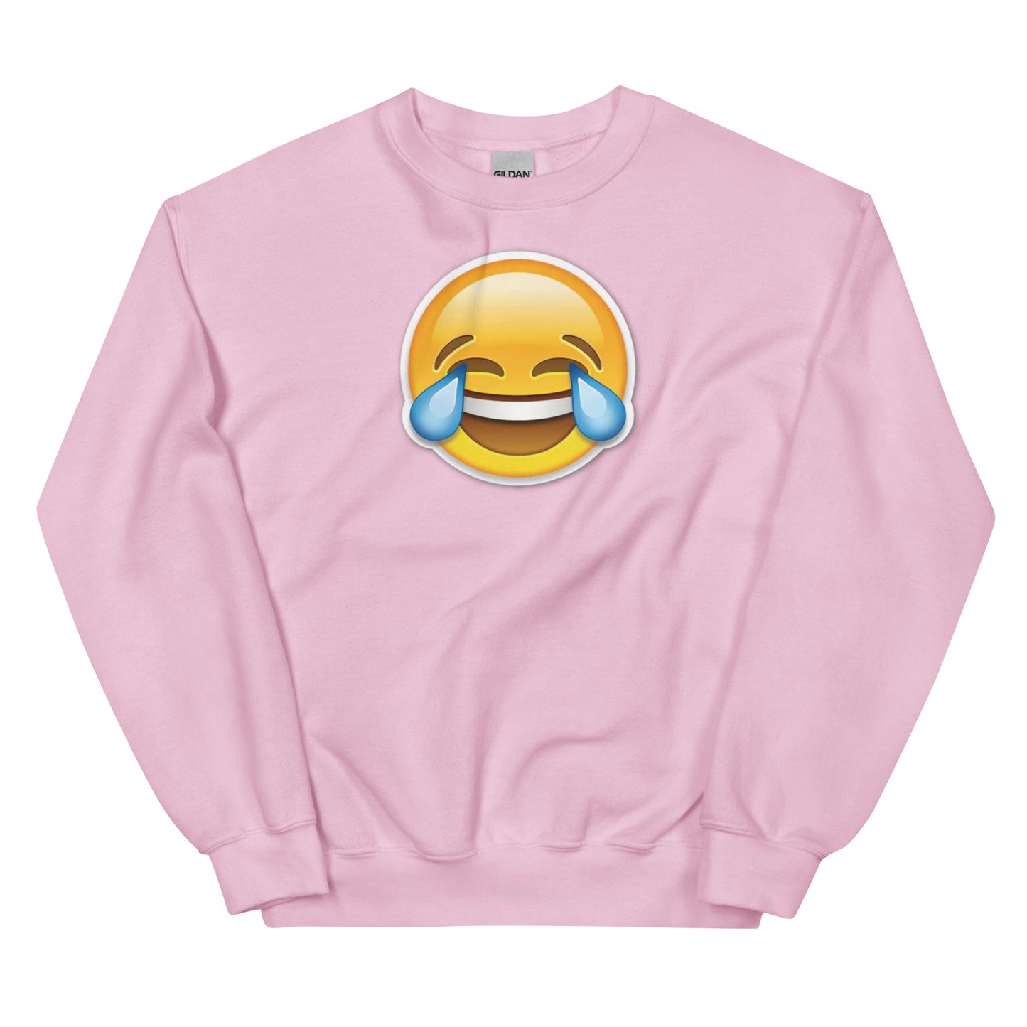 Laughing Face Emoji Unisex Sweatshirt