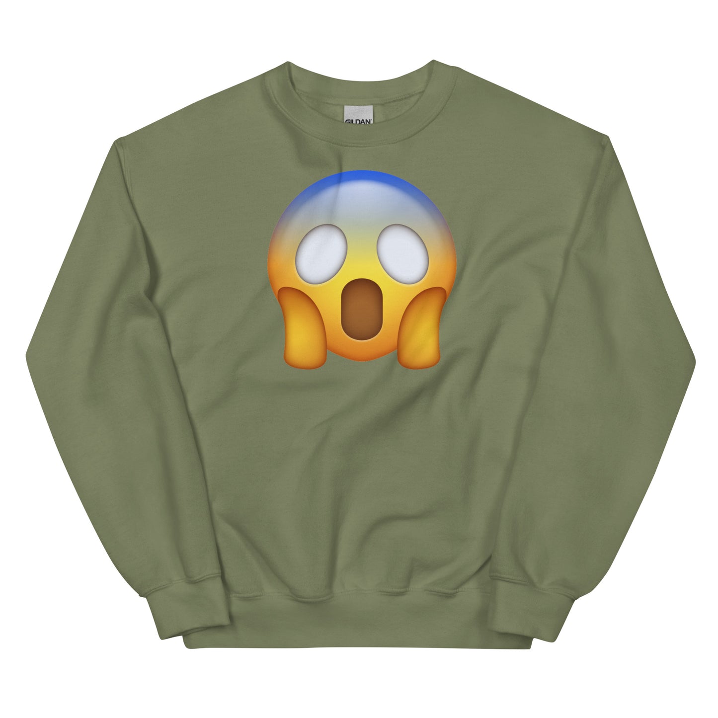 Shocking face Emoji Unisex Sweatshirt