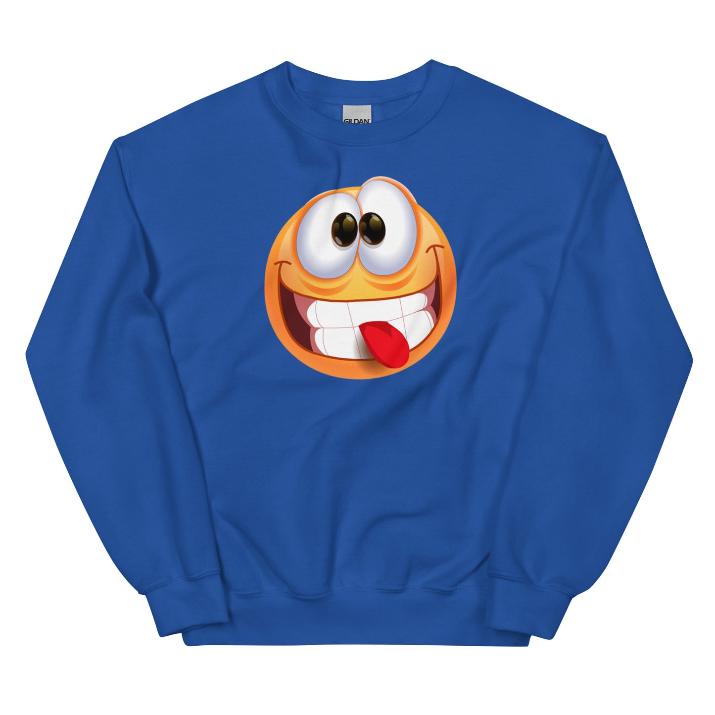 Stupid Face Emoji Unisex Sweatshirt