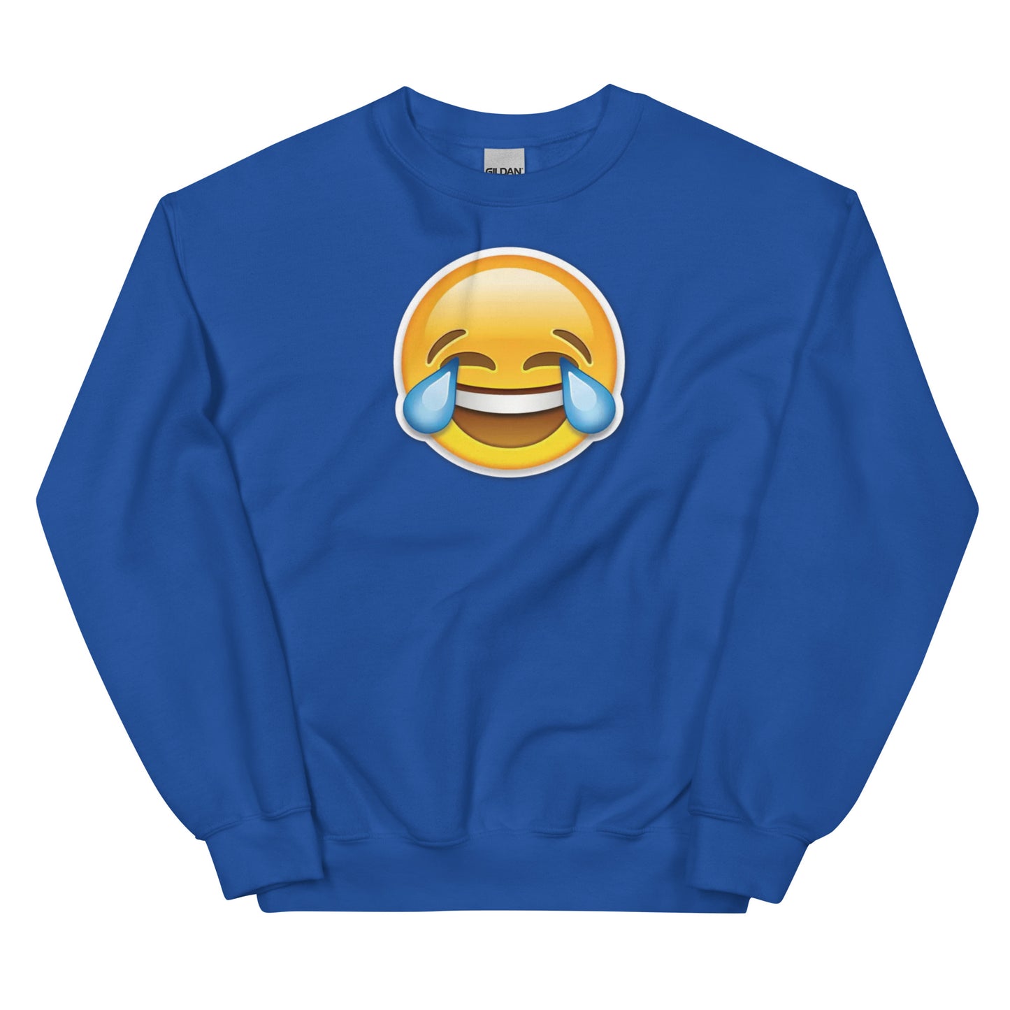 Laughing Face Emoji Unisex Sweatshirt