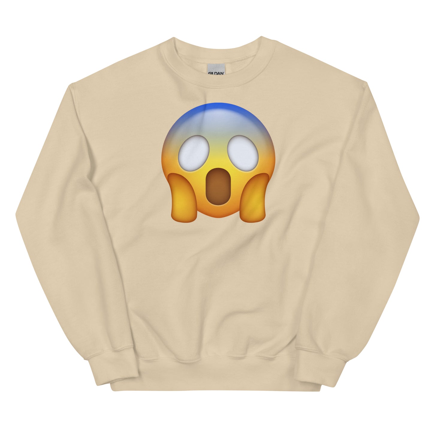 Shocking face Emoji Unisex Sweatshirt