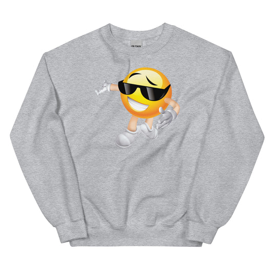 Eyes Wear Emoji Unisex Sweatshirt