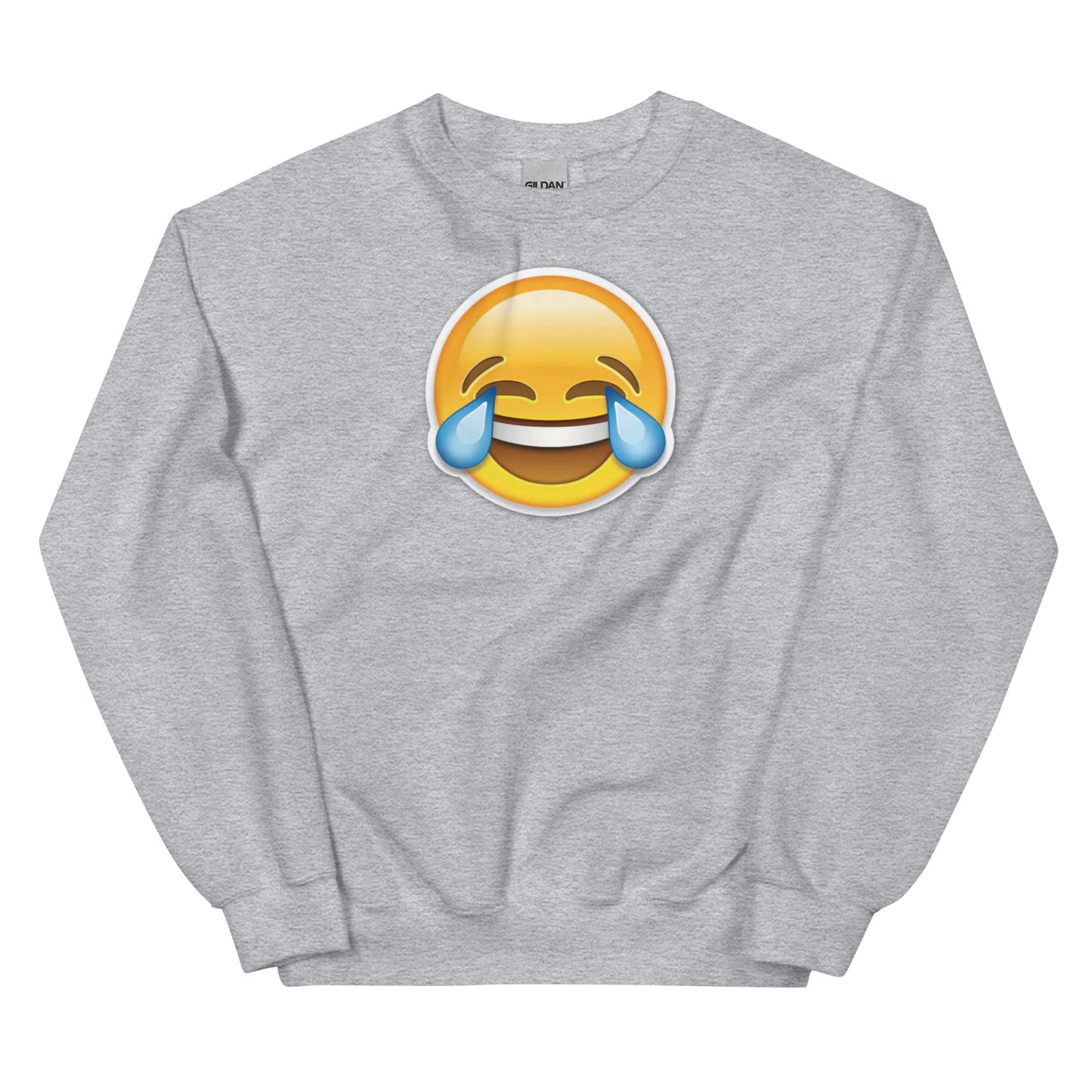 Laughing Face Emoji Unisex Sweatshirt