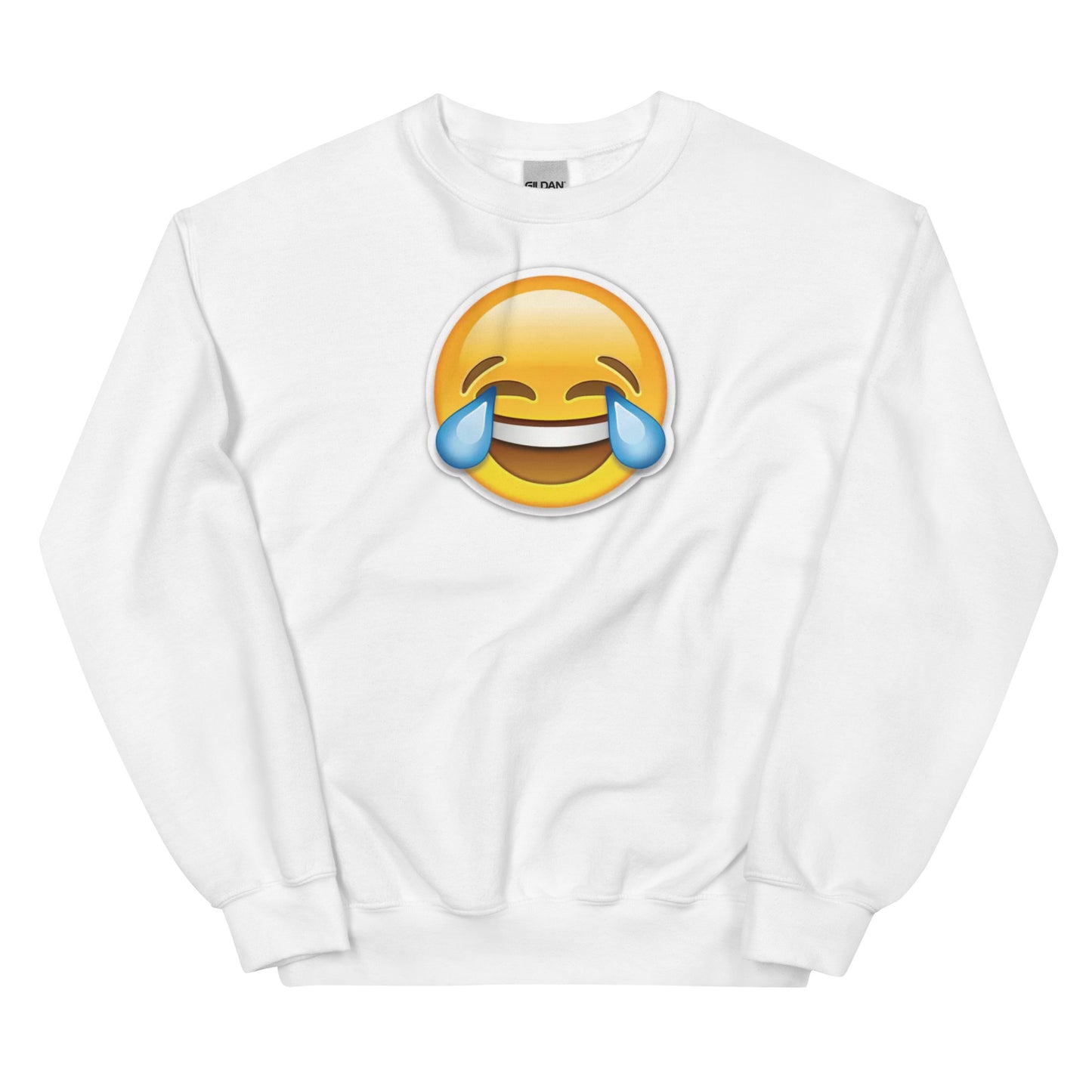 Laughing Face Emoji Unisex Sweatshirt