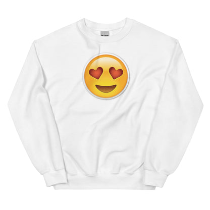 Love Wink Emoji Unisex Sweatshirt