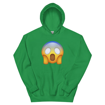 Shocking Face Emoji Unisex Hoodie