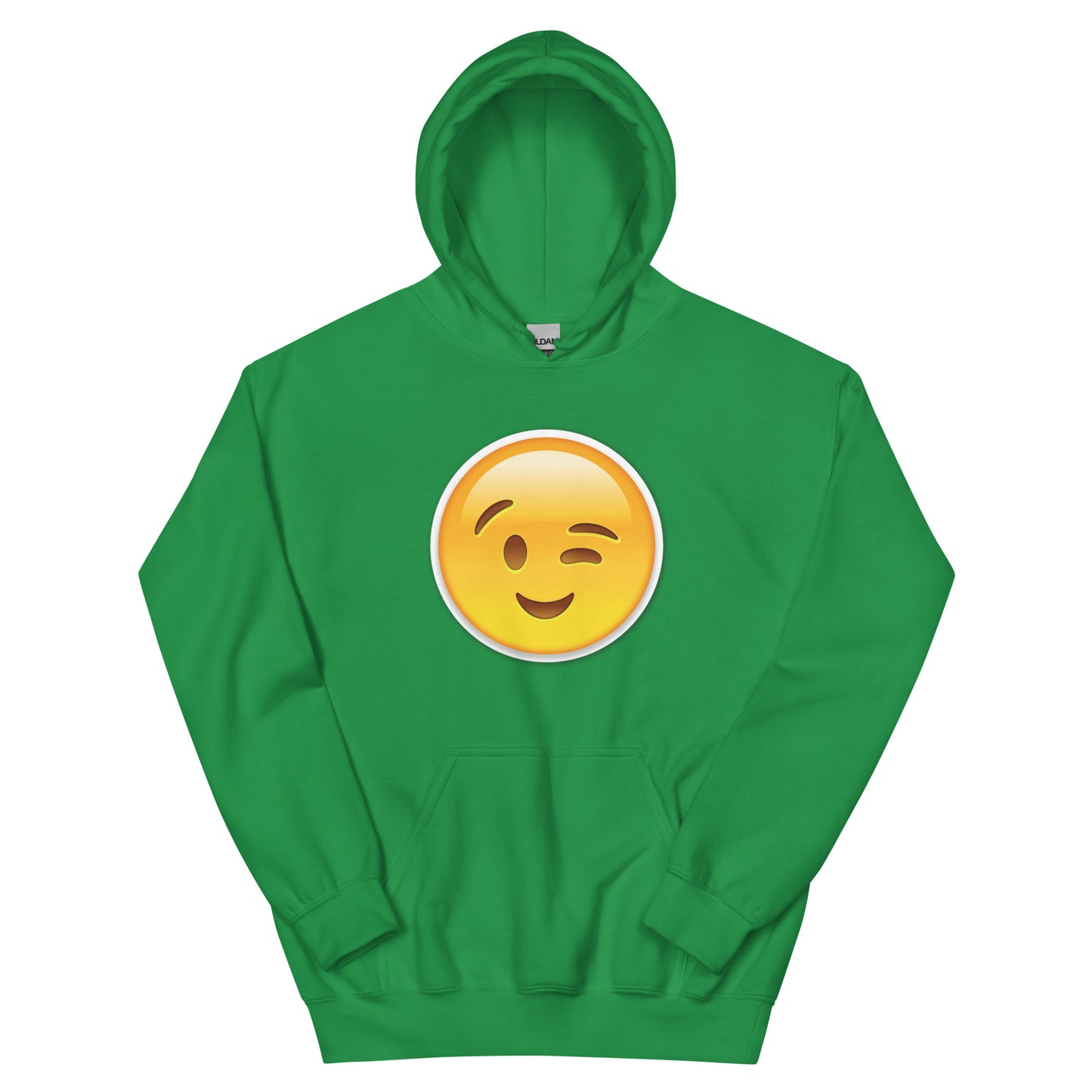 Wink Emoji Unisex Hoodie