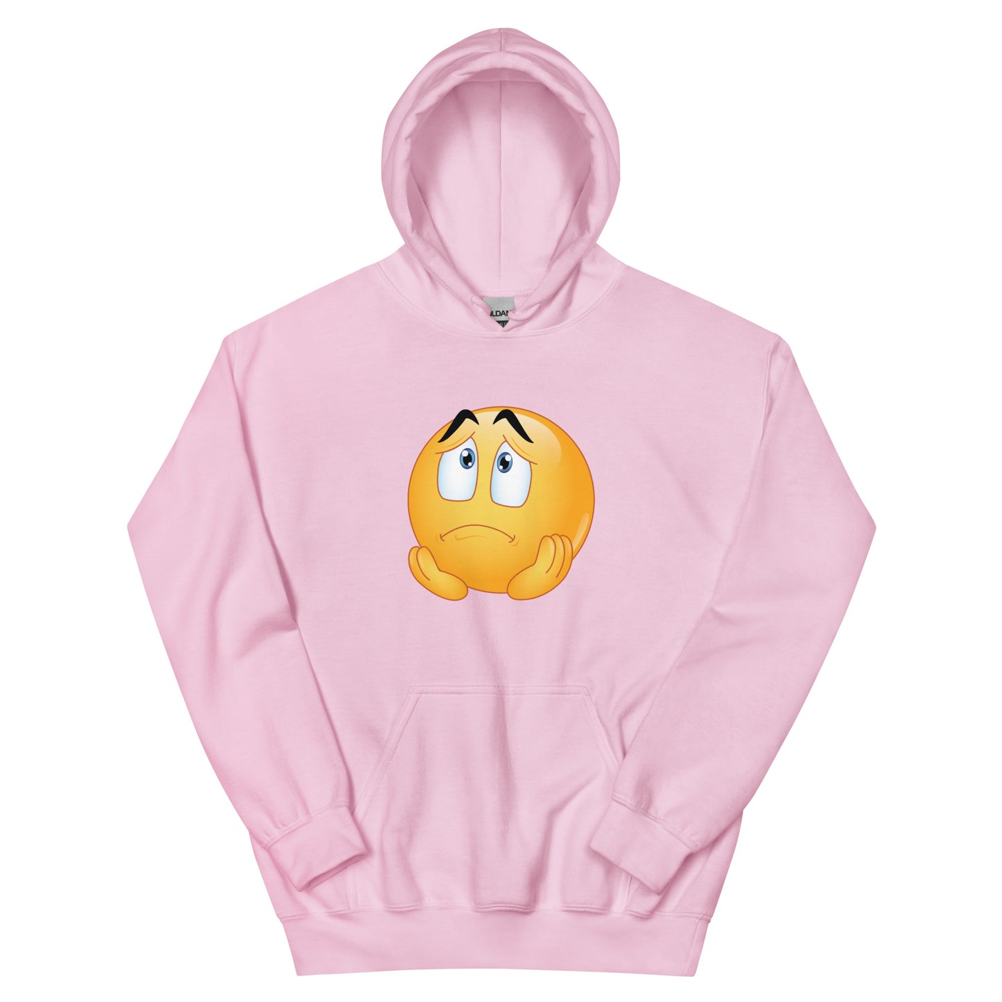 Sad Face Emoji Unisex Hoodie