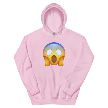 Shocking Face Emoji Unisex Hoodie