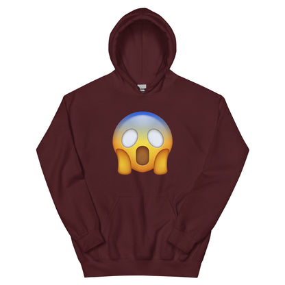 Shocking Face Emoji Unisex Hoodie