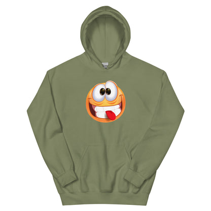 Stupid Face Emoji Unisex Hoodie