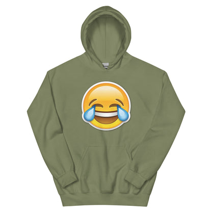 Laughing Face Emoji Unisex Hoodie