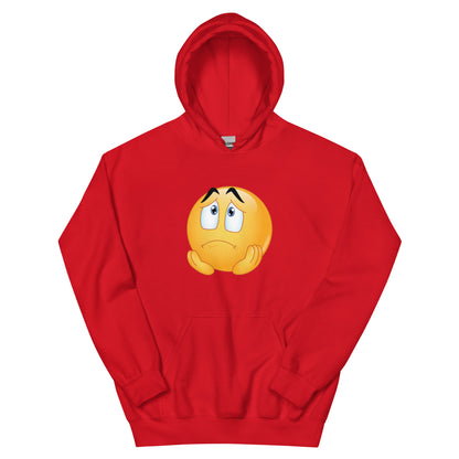 Sad Face Emoji Unisex Hoodie