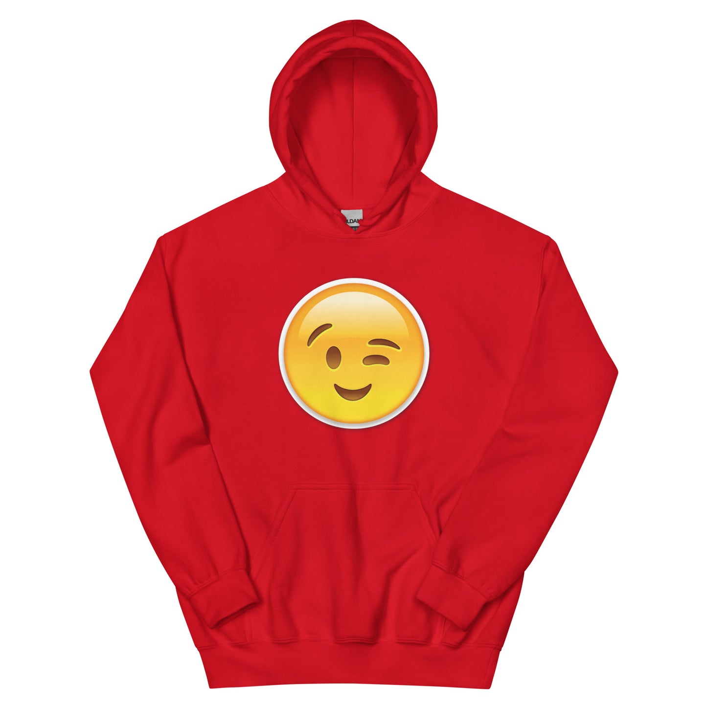 Wink Emoji Unisex Hoodie