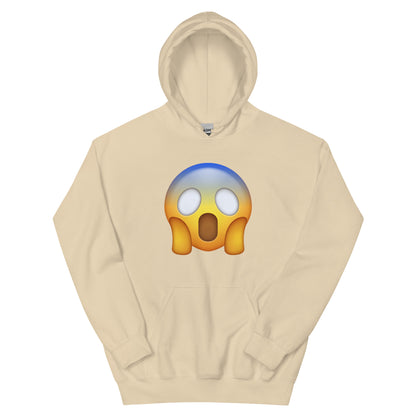 Shocking Face Emoji Unisex Hoodie