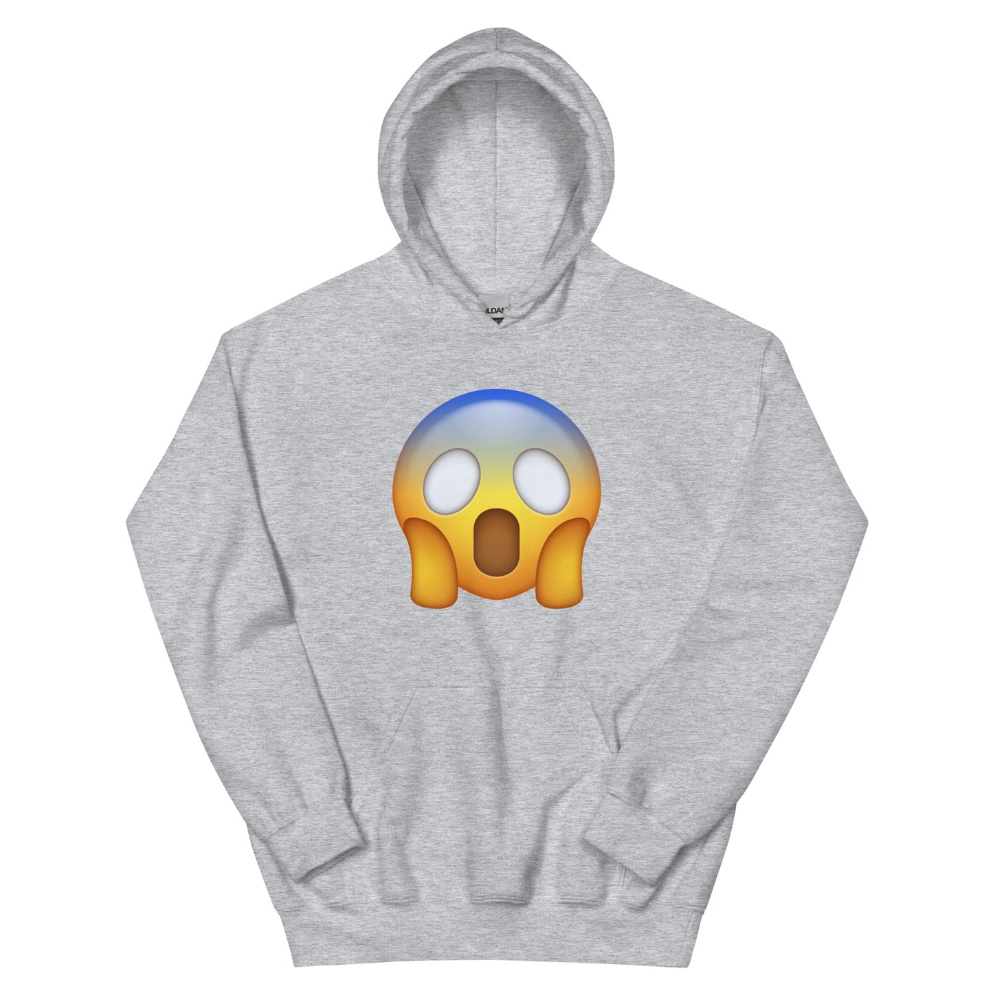 Shocking Face Emoji Unisex Hoodie