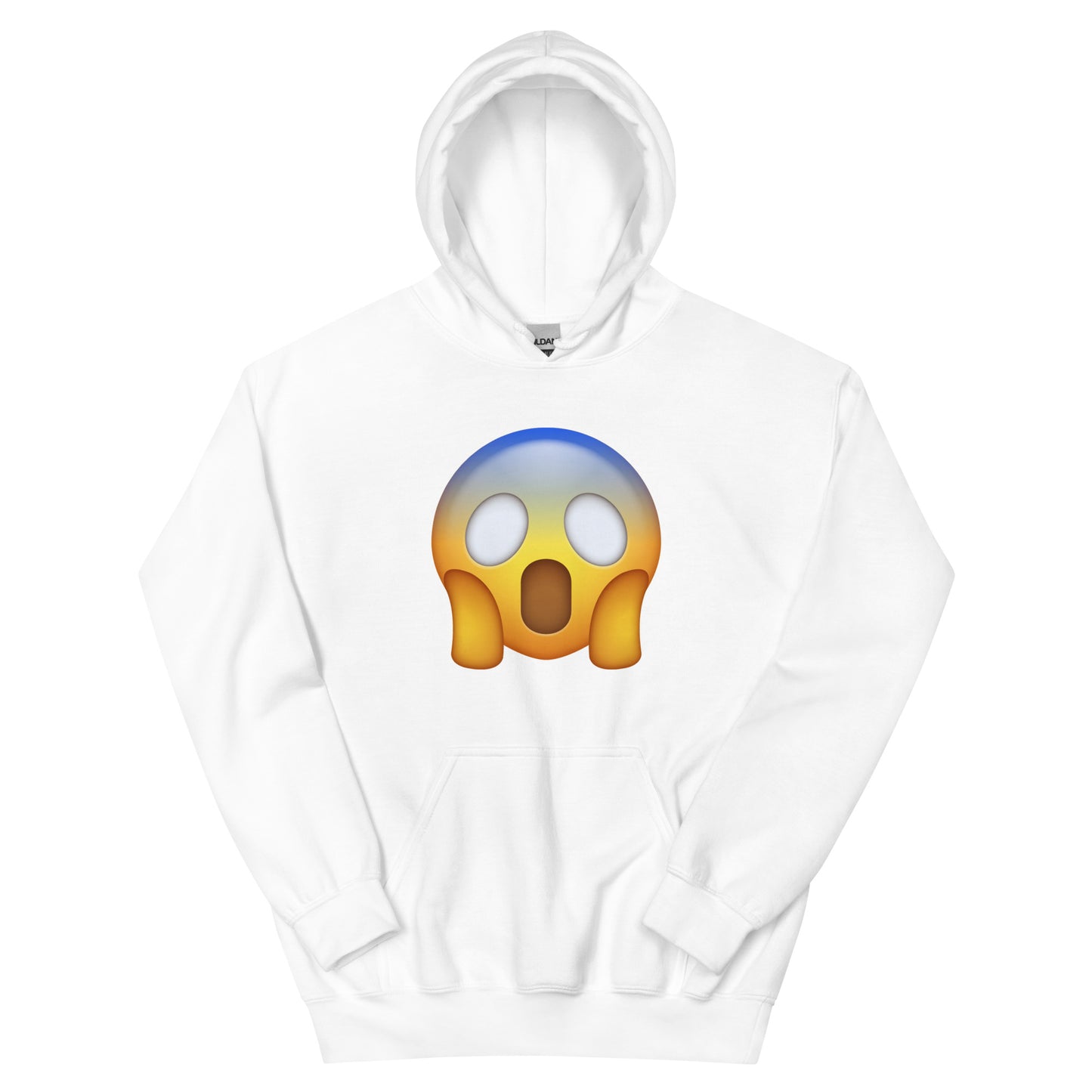 Shocking Face Emoji Unisex Hoodie