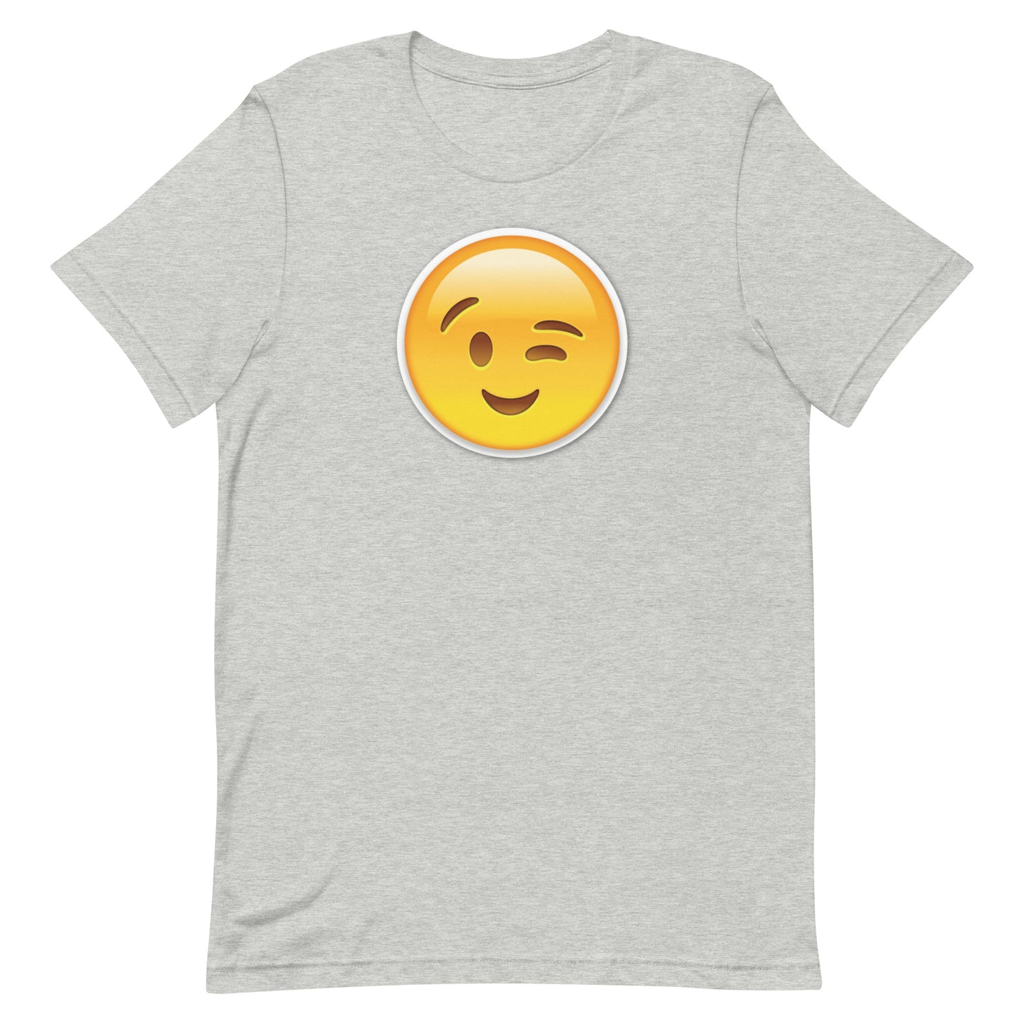 Wink Emoji Women T-Shirt