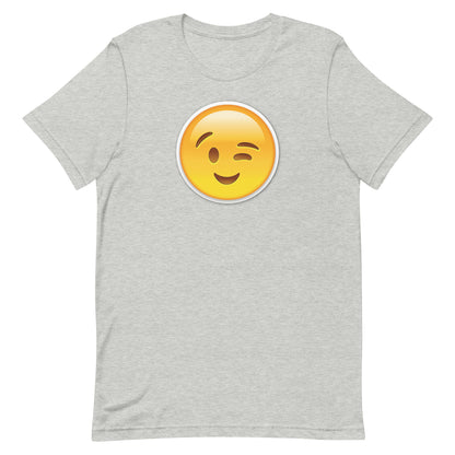 Wink Emoji Women T-Shirt