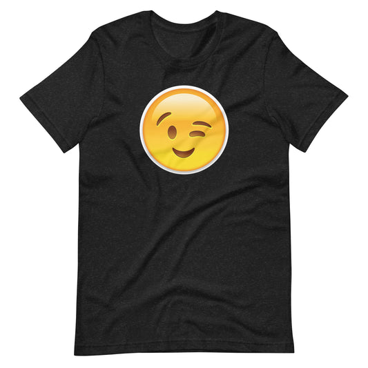 Wink Emoji Mens T-shirt