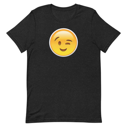 Wink Emoji Women T-Shirt