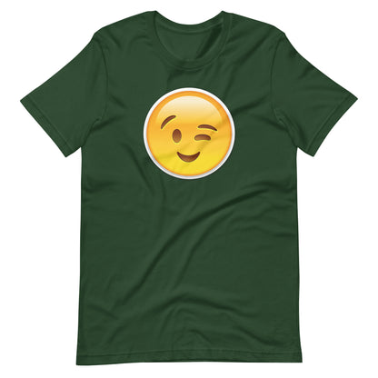 Wink Emoji Mens T-shirt