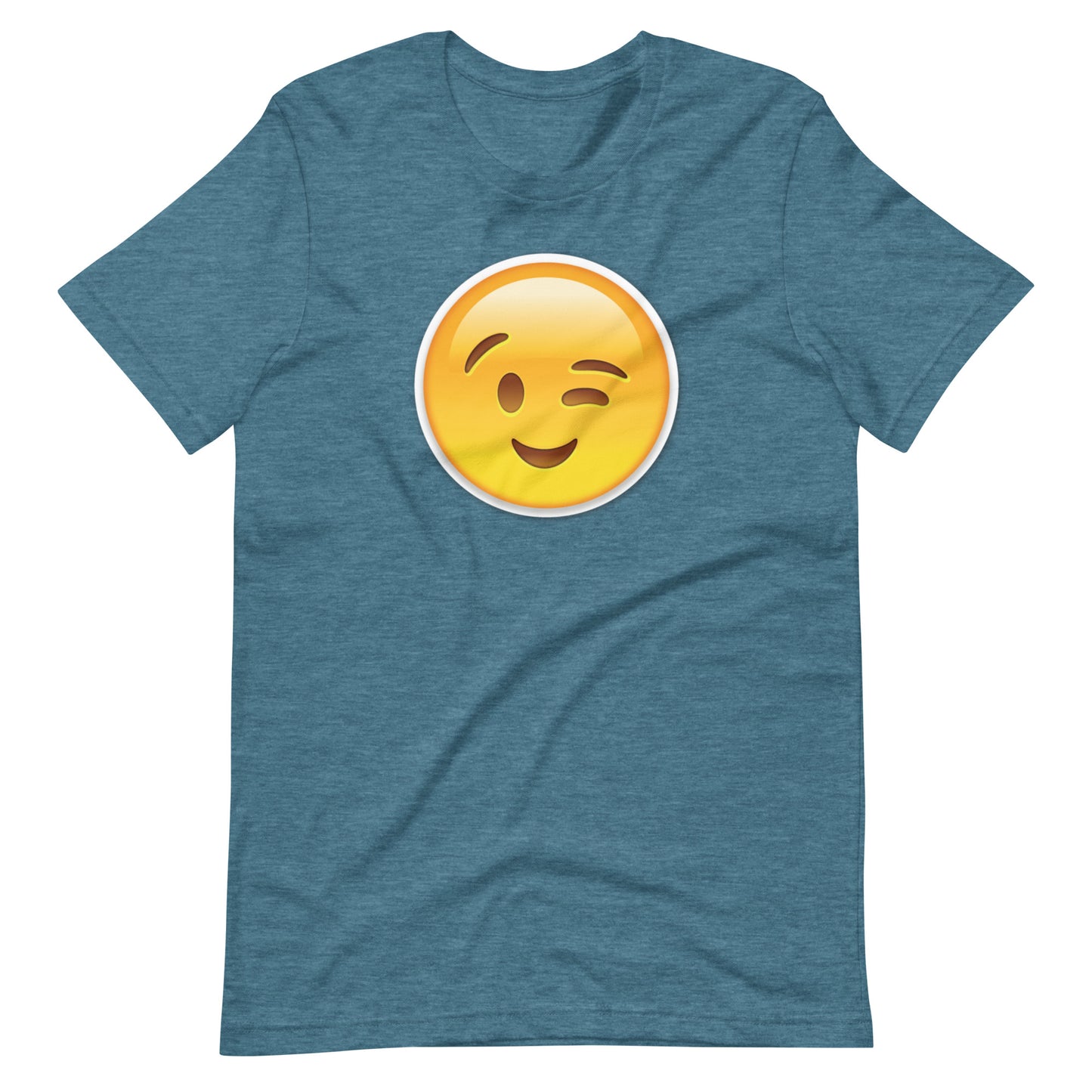 Wink Emoji Mens T-shirt