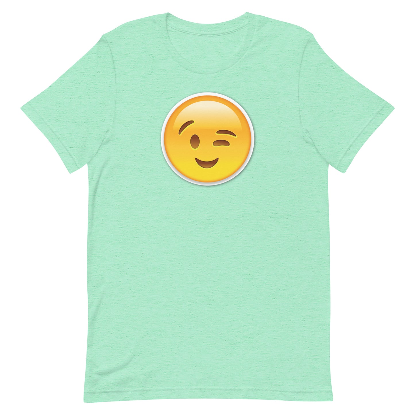 Wink Emoji Women T-Shirt