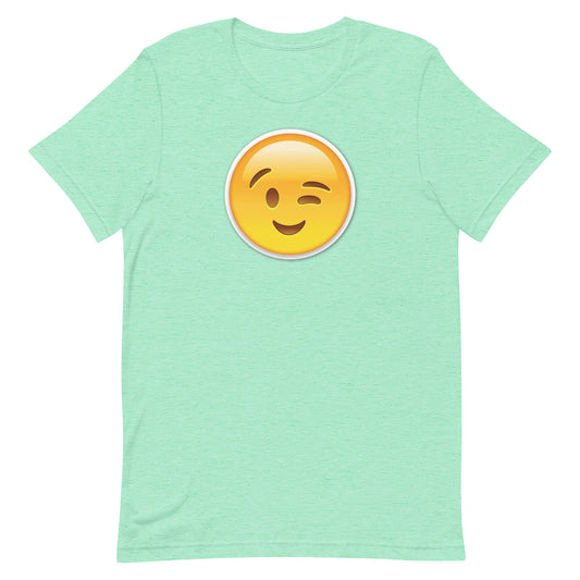 Wink Emoji Women T-Shirt