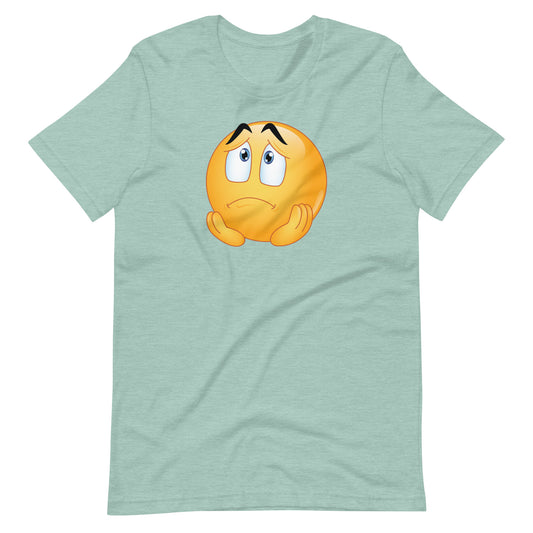 Sad Face Emoji Women T-Shirt