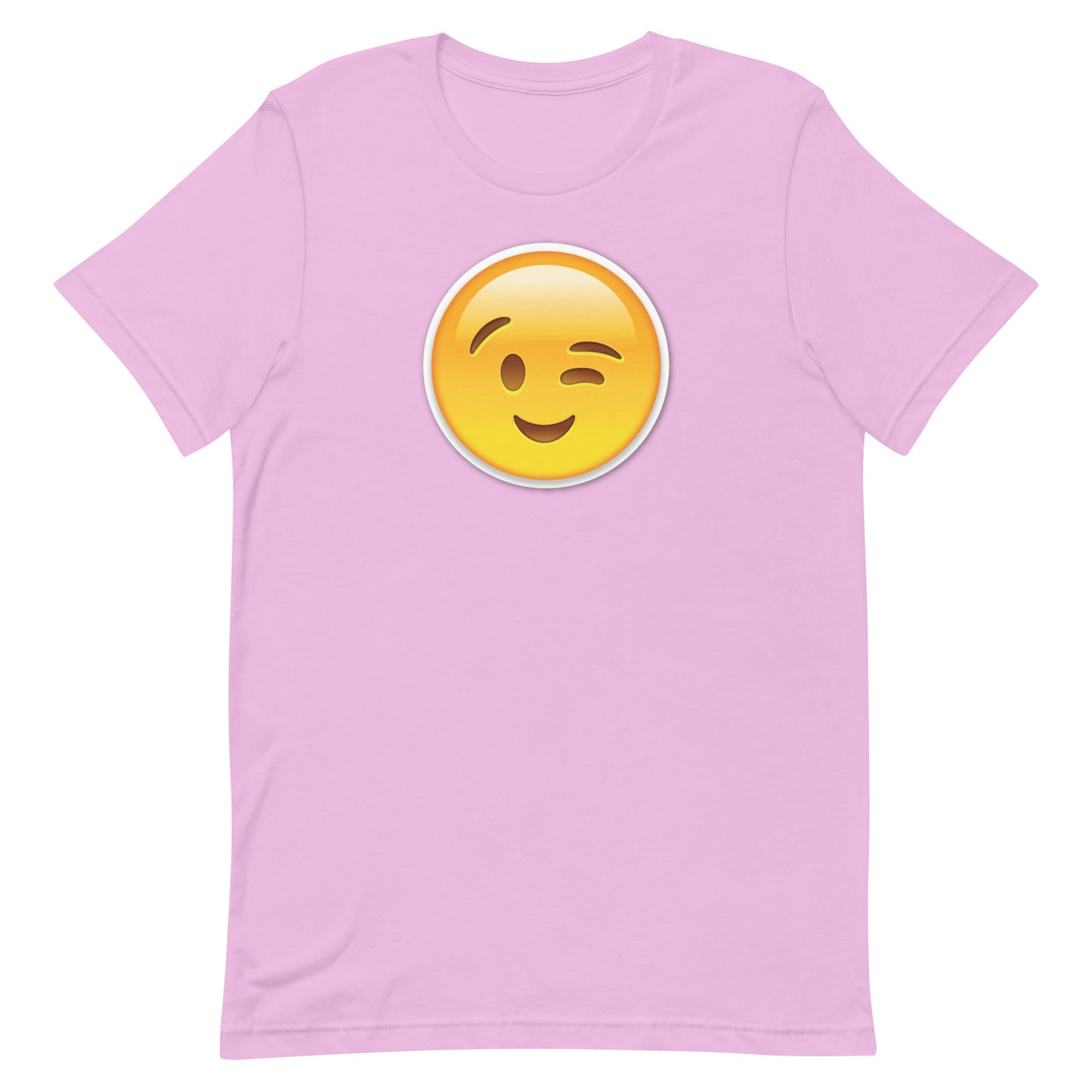 Wink Emoji Women T-Shirt