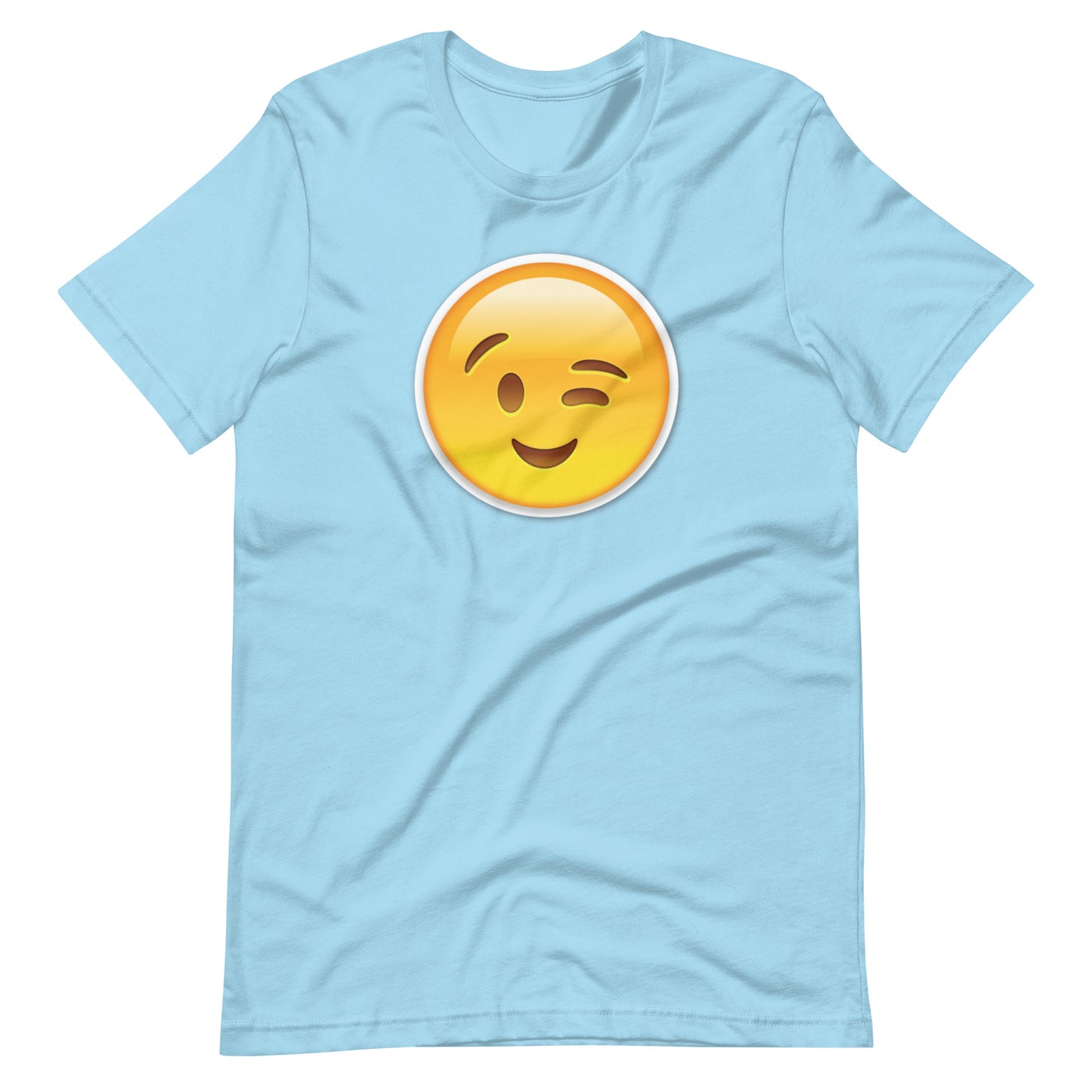 Wink Emoji Mens T-shirt