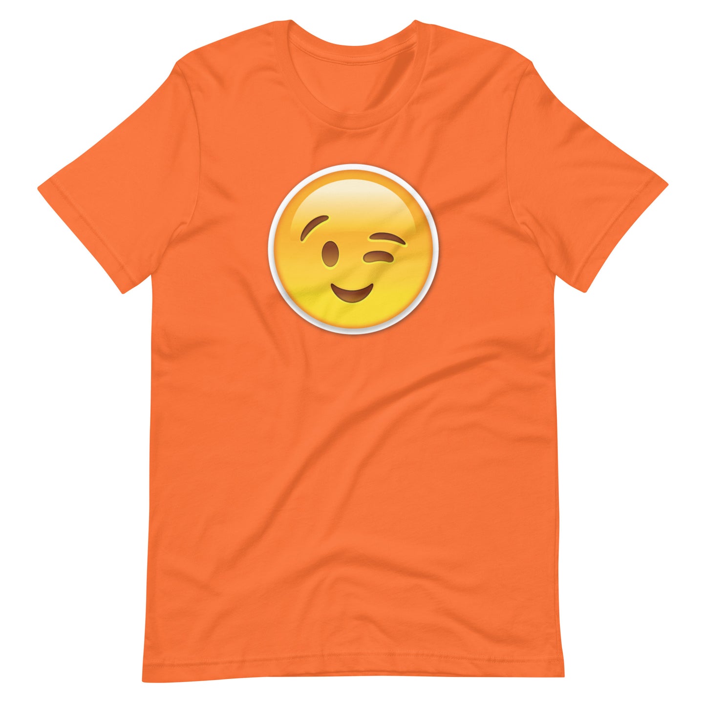 Wink Emoji Mens T-shirt