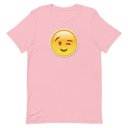 Wink Emoji Women T-Shirt