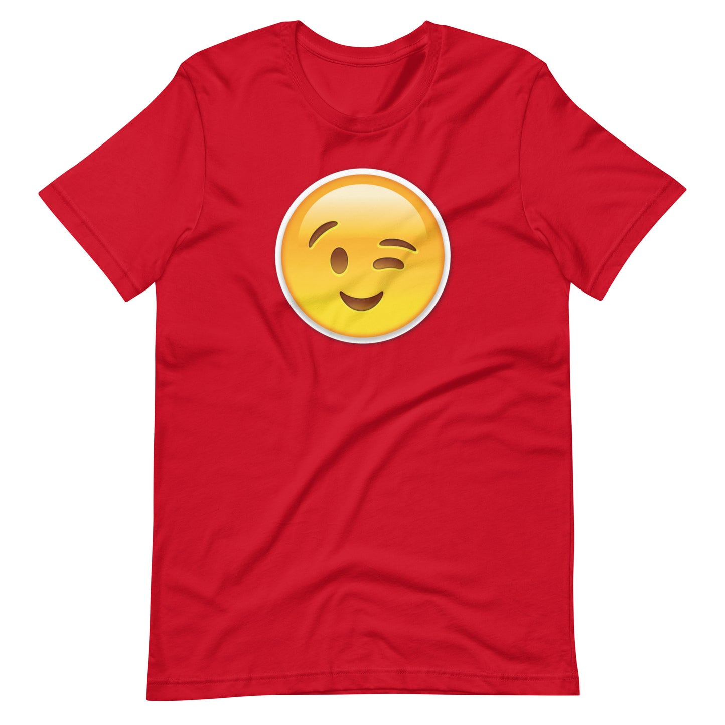 Wink Emoji Mens T-shirt