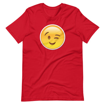 Wink Emoji Mens T-shirt