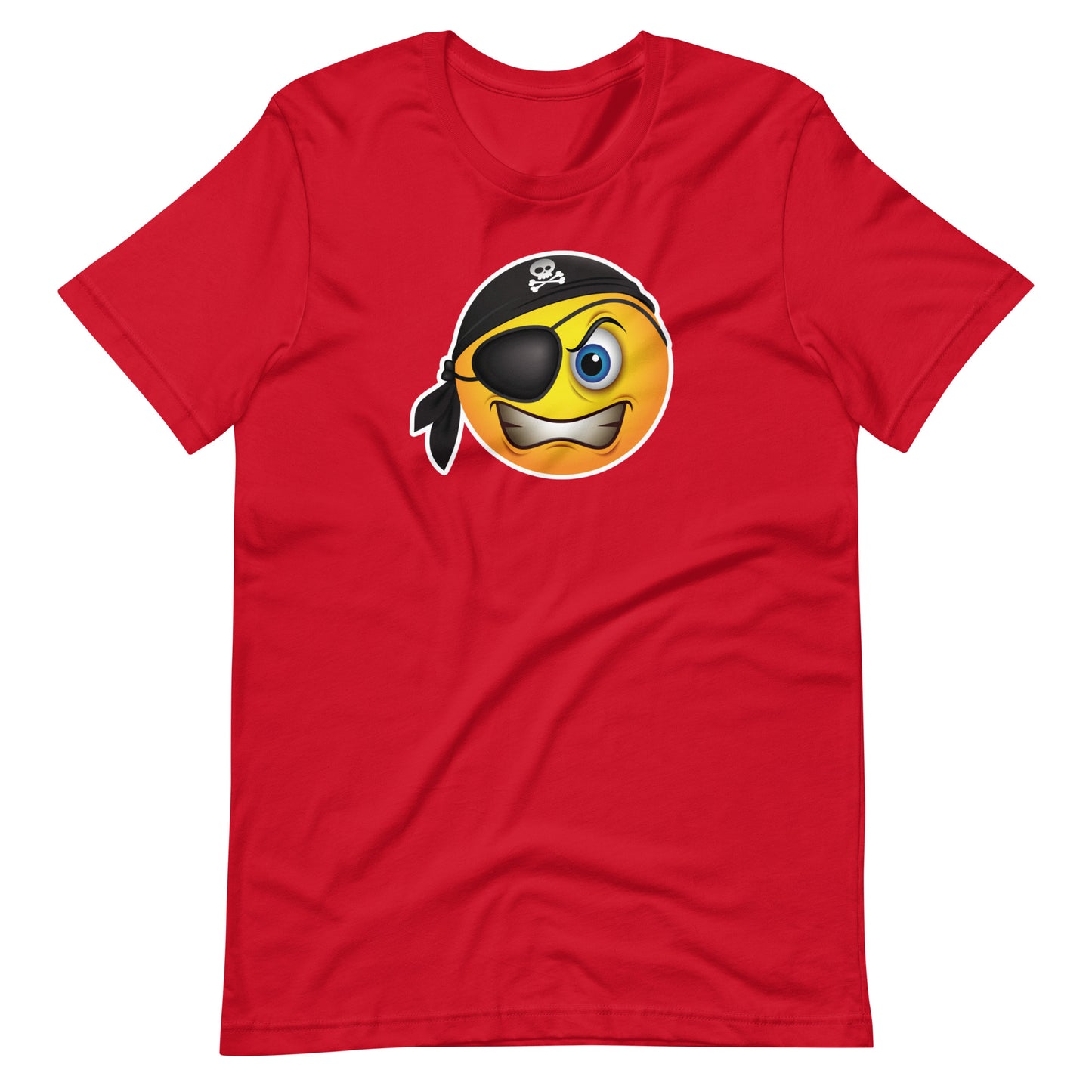 Pirates Emoji Mens T-Shirt