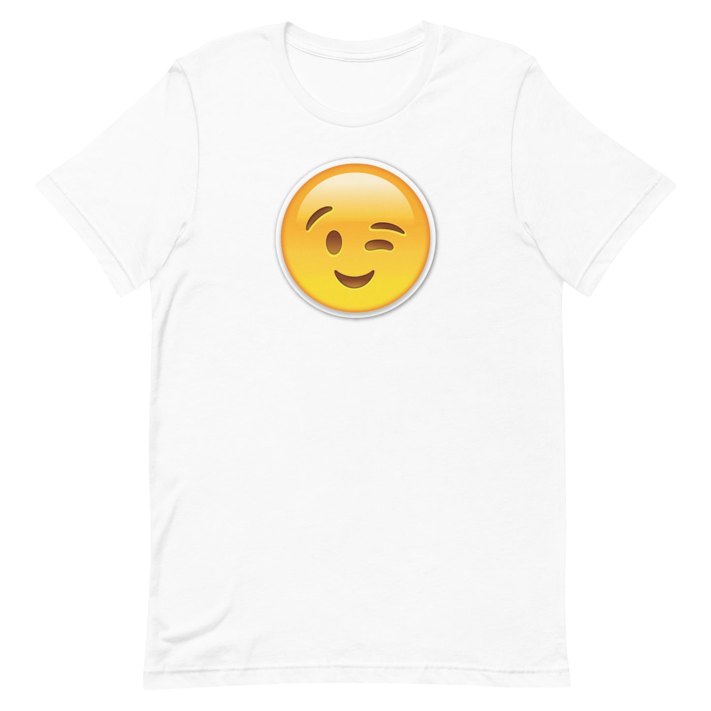 Wink Emoji Women T-Shirt