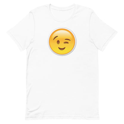 Wink Emoji Women T-Shirt