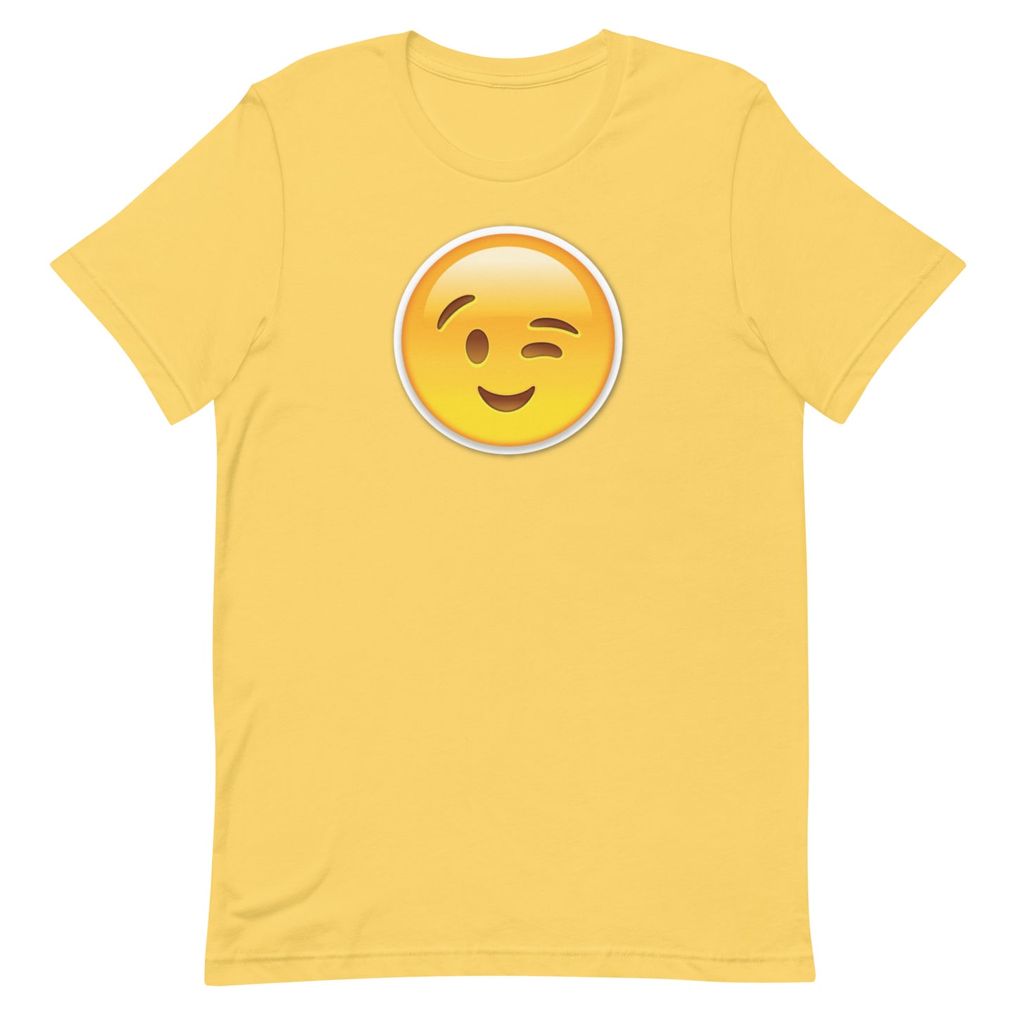 Wink Emoji Women T-Shirt