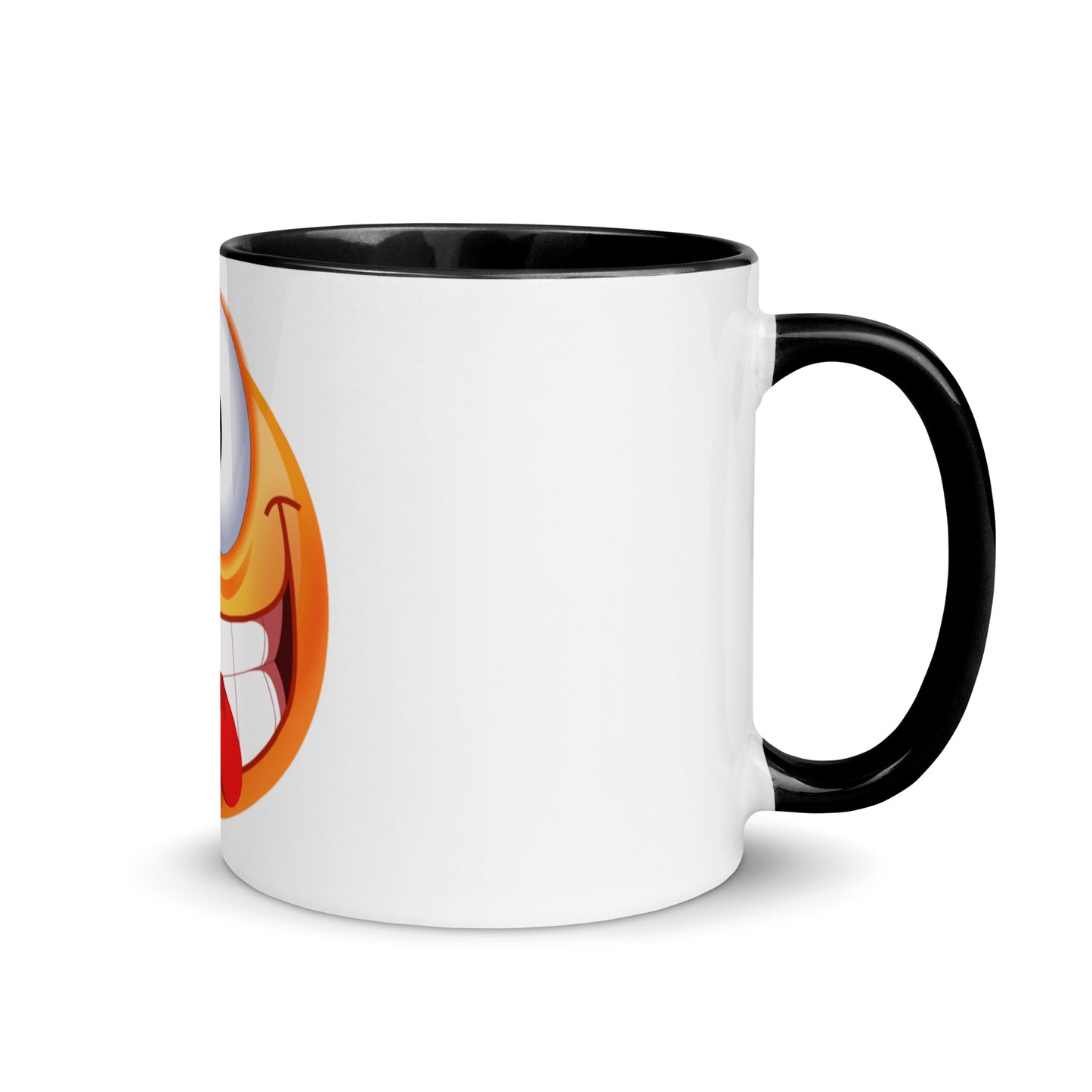 Stupid Face Emoji Mug with Color Inside