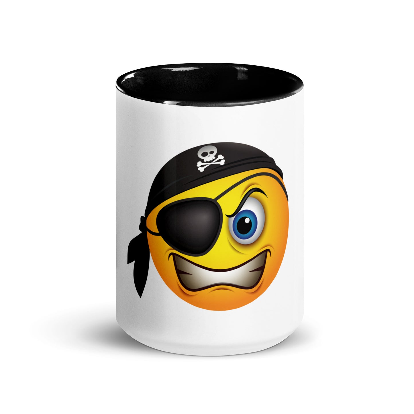 Pirates Emoji Mug with Color Inside