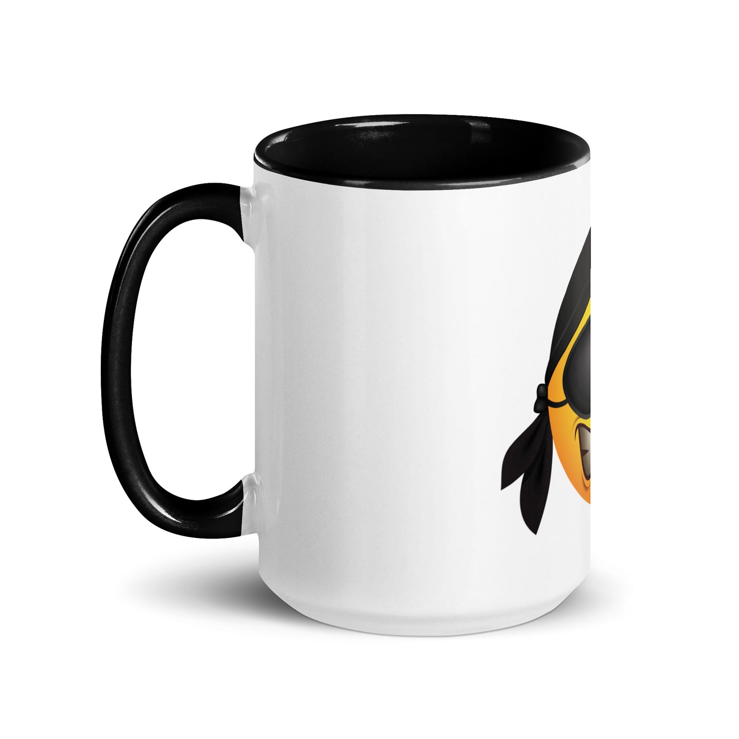 Pirates Emoji Mug with Color Inside